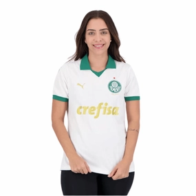 soccer fan backpacks Camisa Palmeiras II 24/25 - Verso - Feminina football fan wristbands