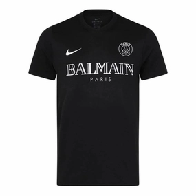 soccer fan backpacks Camisa PSG Edio Especial Balmain 24/25 - Verso - Torcedor football fan caps