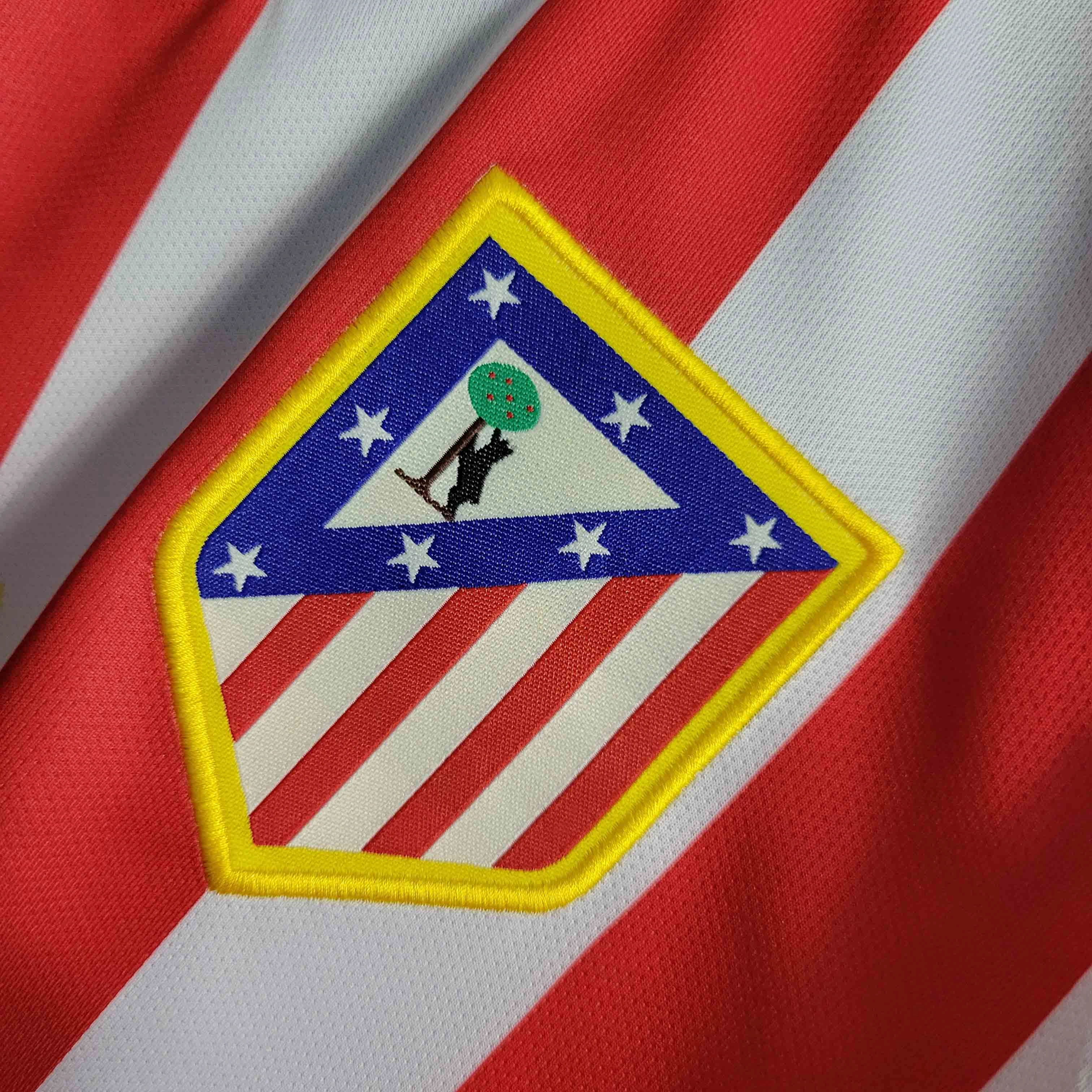 soccer fan cushions Camisa Atltico de Madrid I 04/05 - Spider Man - Verso - Retr