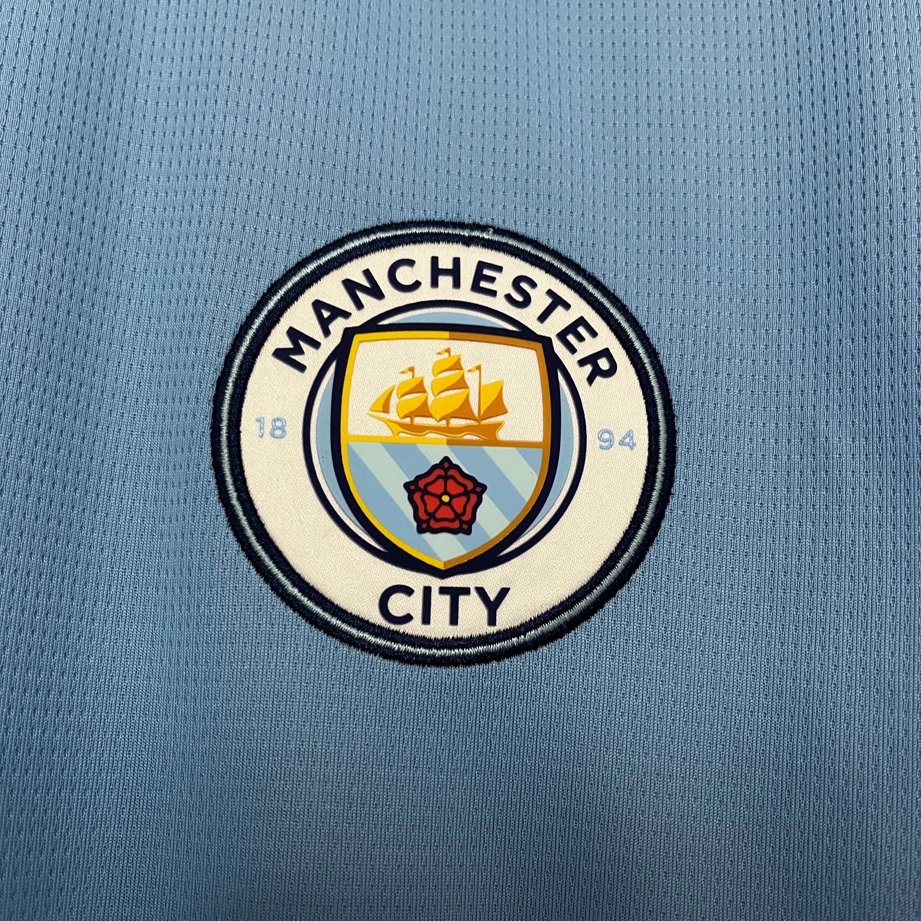 soccer fan cushions Camisa Manchester City I 24/25 - Verso - Torcedor