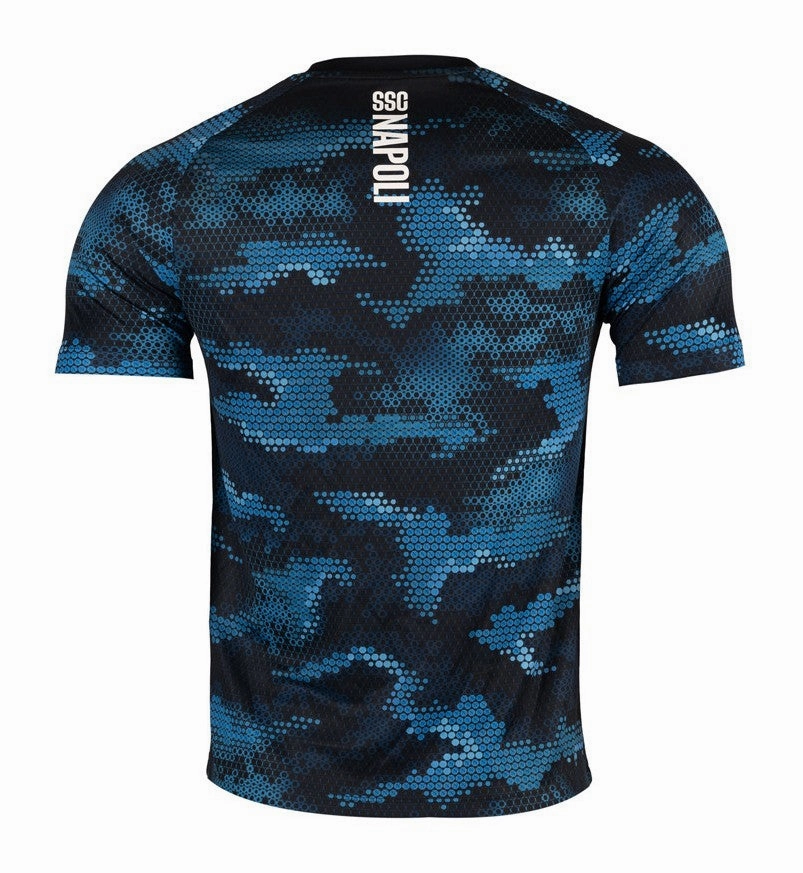 soccer fan cushions Camisa Napoli Treino 24/25 - Verso - Torcedor