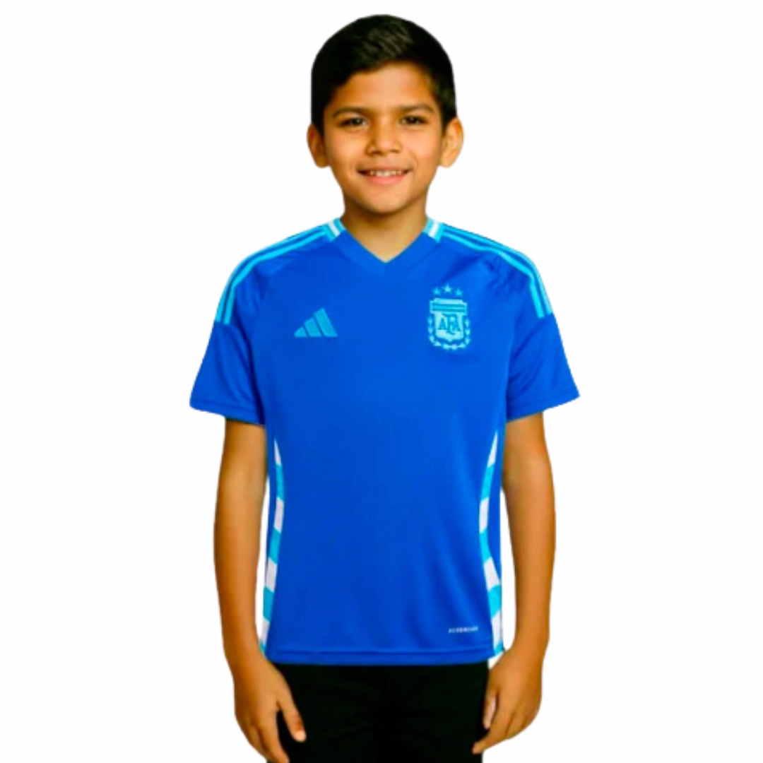 soccer fan cushions Conjunto Argentina II 24/25 - Vers?o - Infantil football fan flags