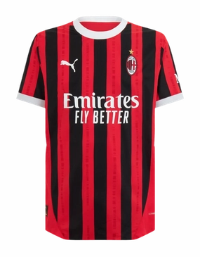 soccer fan flags Camisa Milan I 24/25 - Verso - Torcedor premier league posters