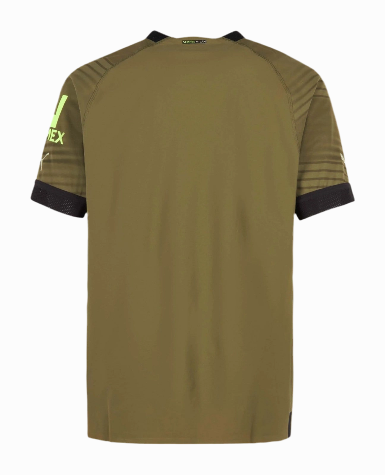 soccer fan flags Camisa Milan III 22/23 - Verso - Retr