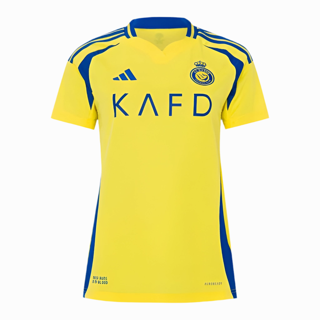 soccer fan hoodies Camisa Al-Nassr I 24/25 - Verso - Feminina