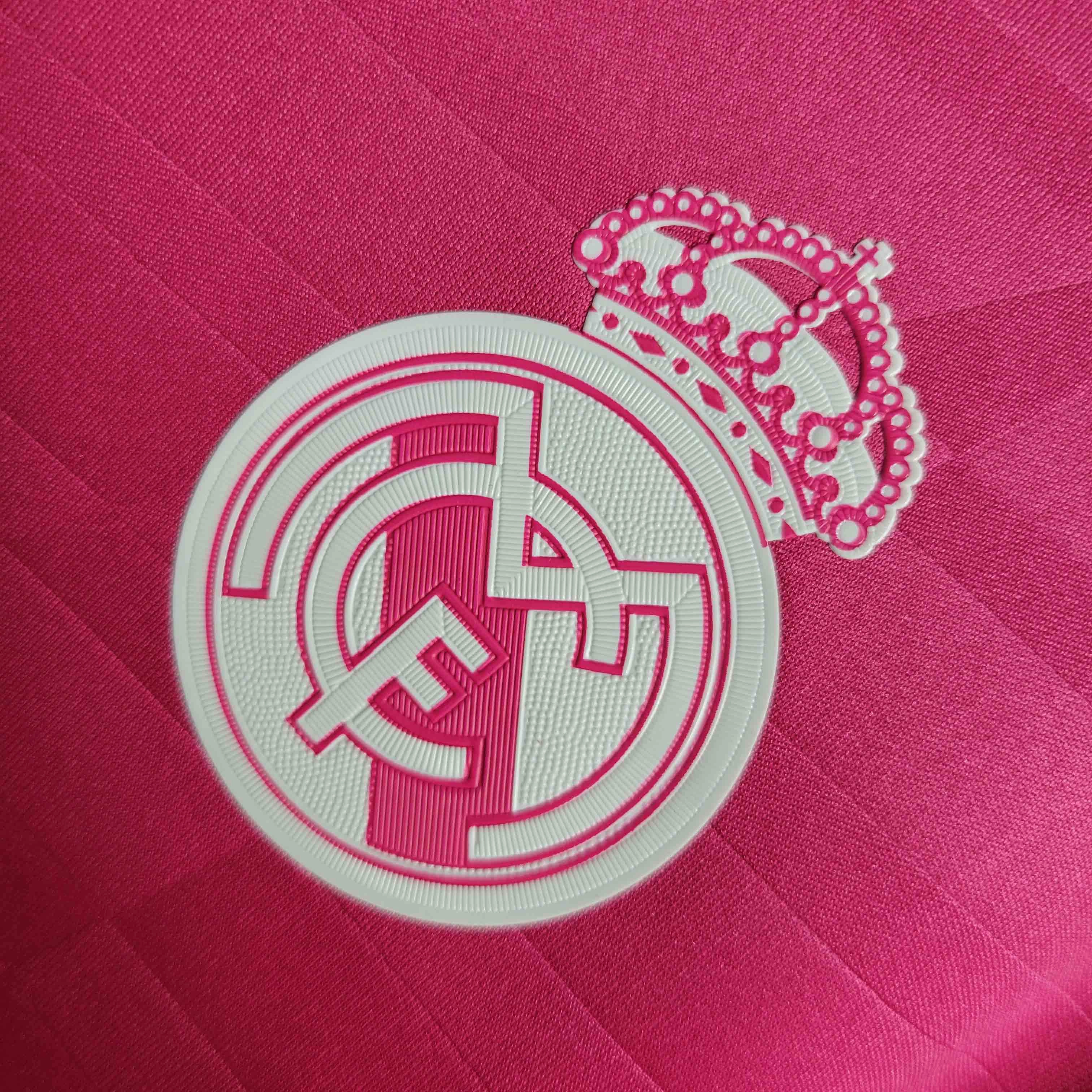 soccer fan hoodies Camisa Real Madrid II 14/15 - Verso - Retr
