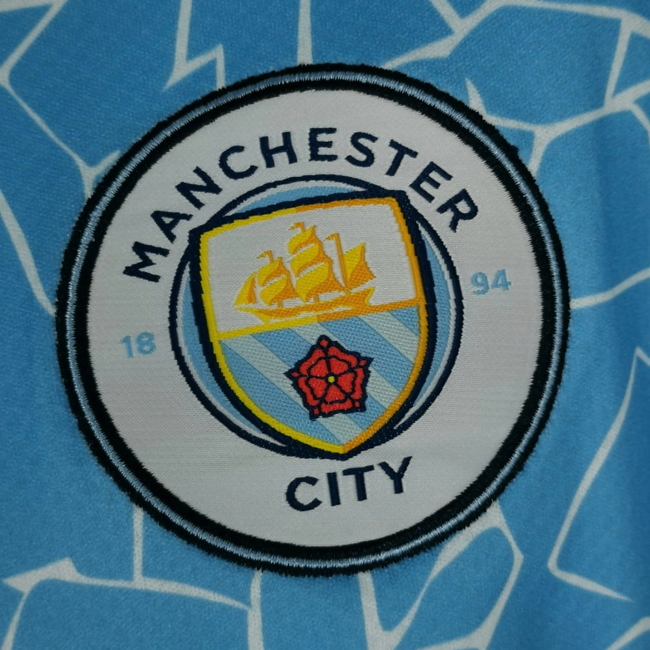 soccer fan jackets Camisa Manchester City I 20/21 - Verso - Retr