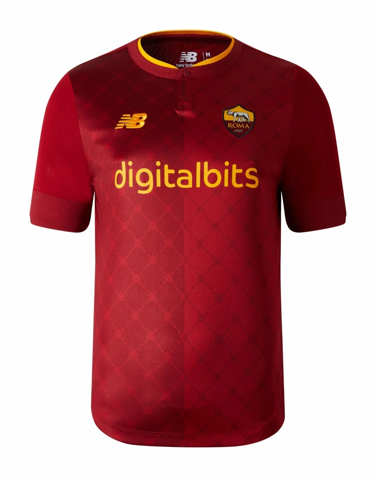 soccer fan jackets Camisa Roma I 22/23 - Verso - Retr premier league posters