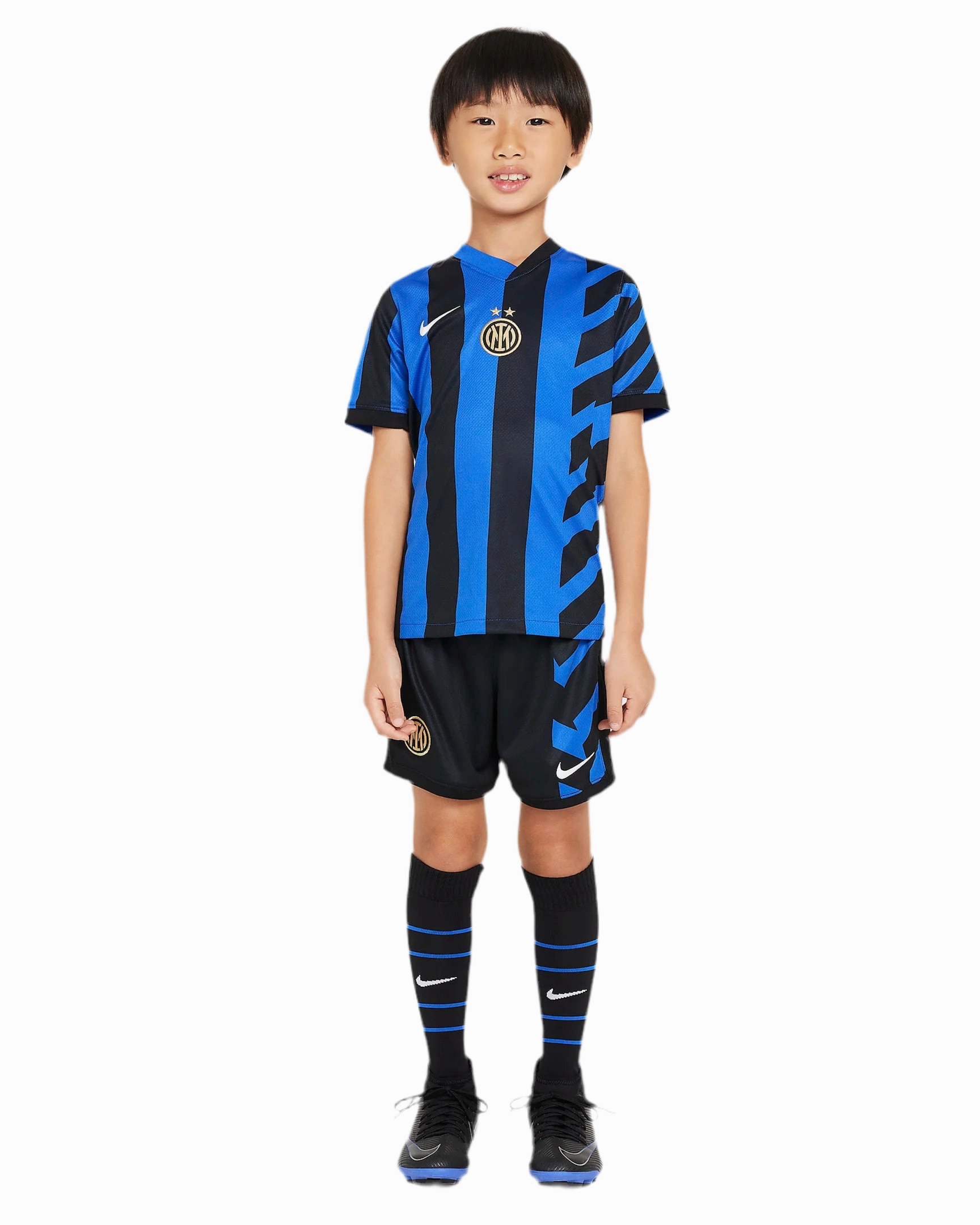 soccer fan jackets Conjunto Inter de Mil?o I 24/25 - Vers?o - Infantil