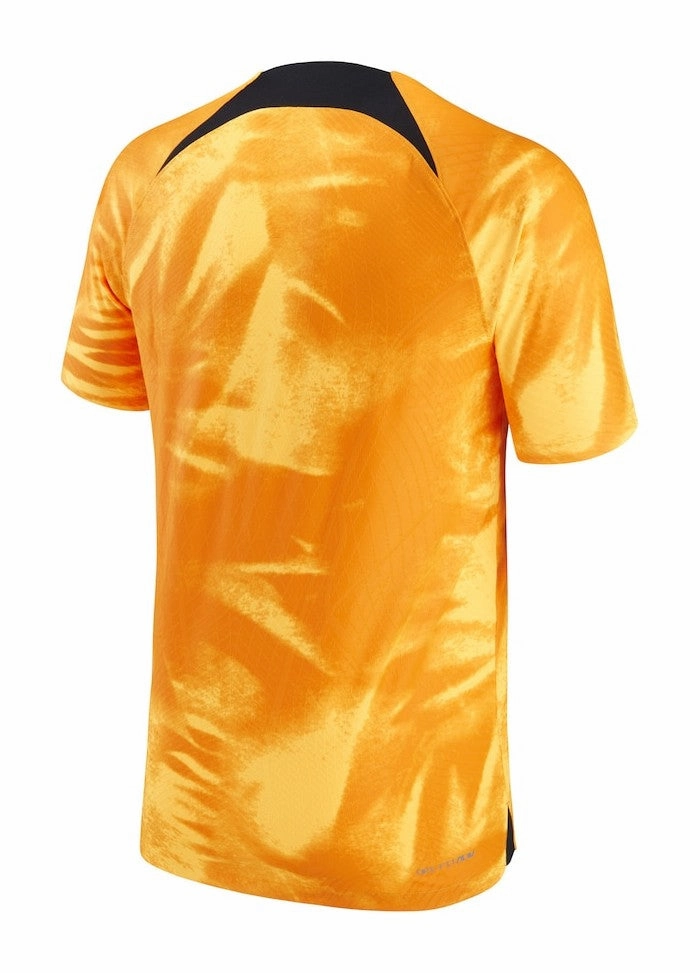 soccer fan jerseys Camisa Holanda I 22/23 - Verso - Retr