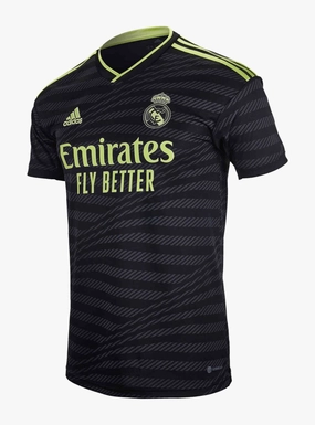 soccer fan jerseys Camisa Real Madrid III 22/23 - Verso - Retr football scarf collection