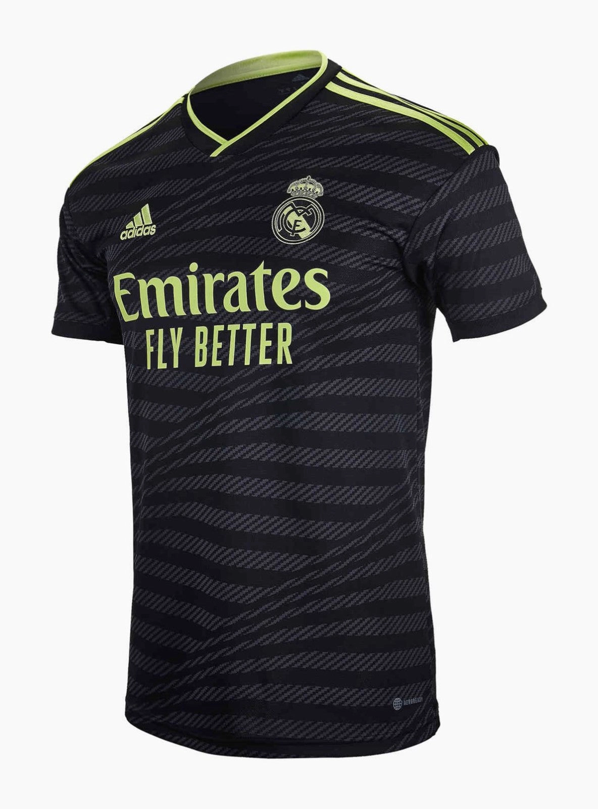 soccer fan jerseys Camisa Real Madrid III 22/23 - Verso - Retr football scarf collection