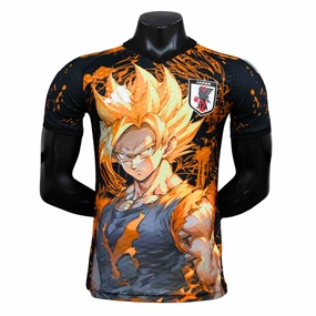 soccer fan mugs Camisa Japo Edio Especial Dragon Ball - Goku 24/25 - Verso - Jogador football fan blankets