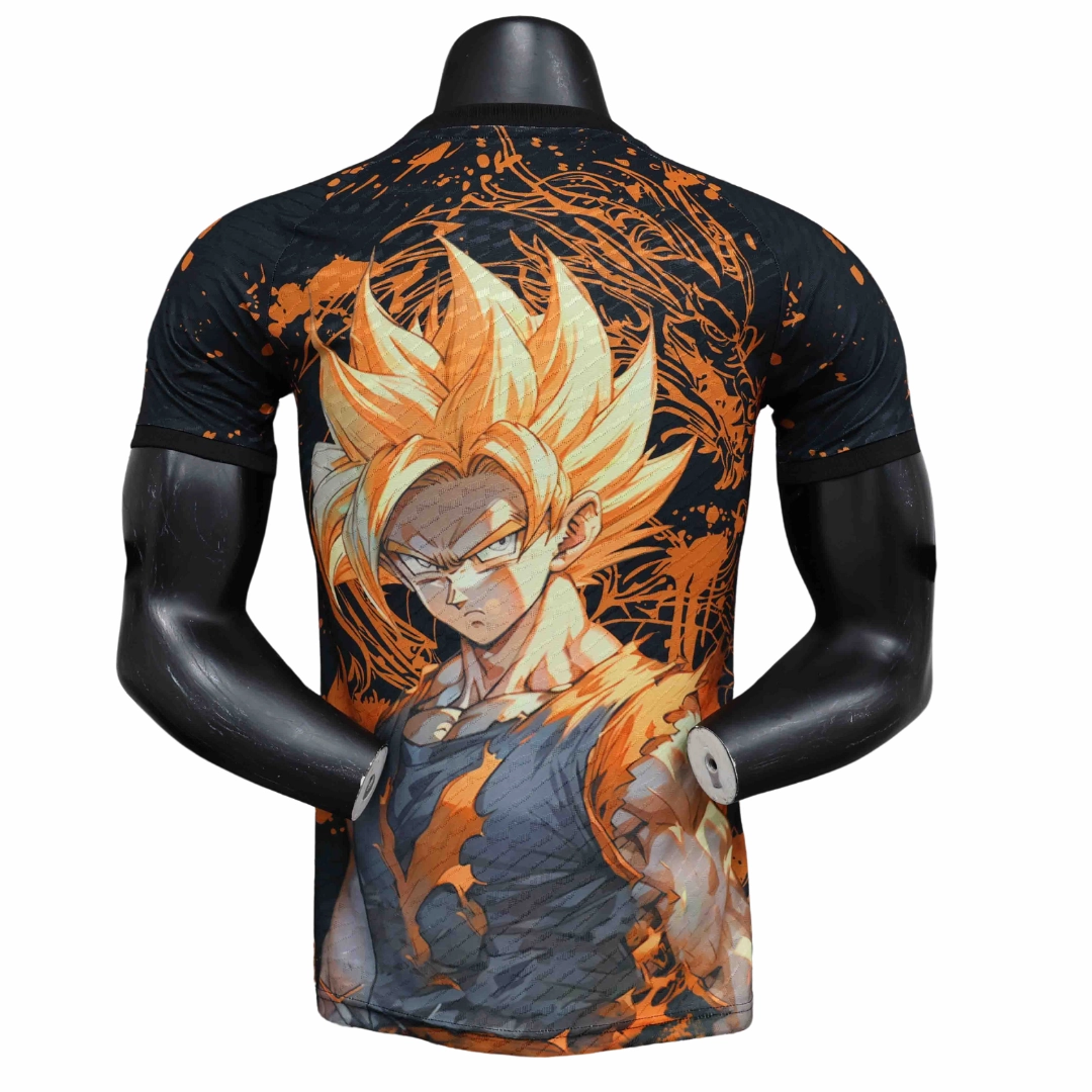 soccer fan mugs Camisa Japo Edio Especial Dragon Ball - Goku 24/25 - Verso - Jogador