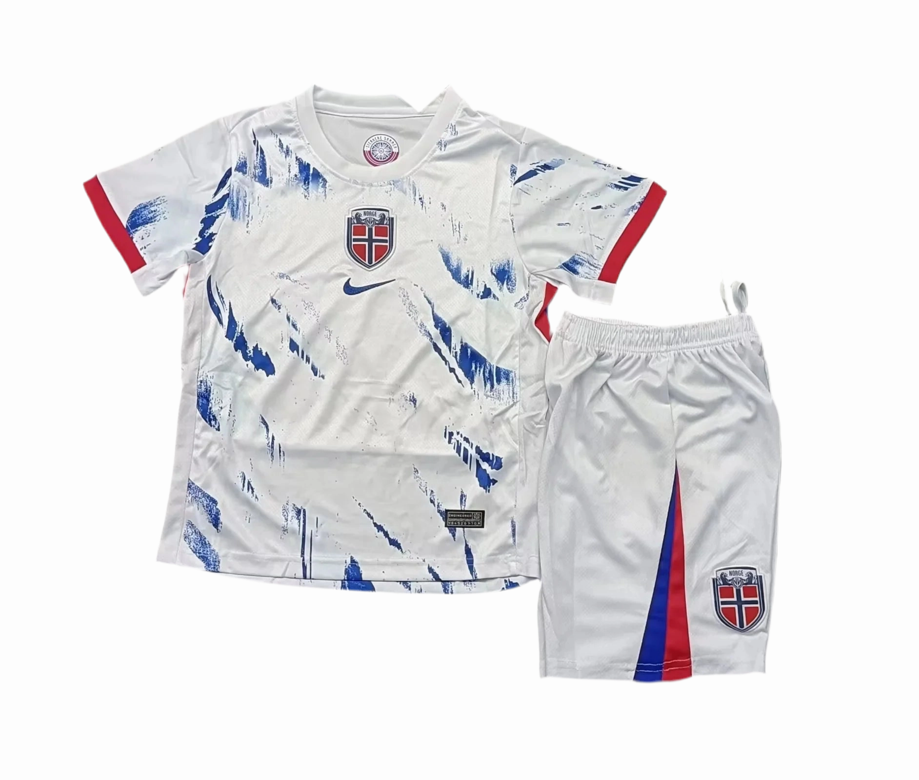 soccer fan mugs Conjunto Noruega II 24/25 - Verso - Infantil