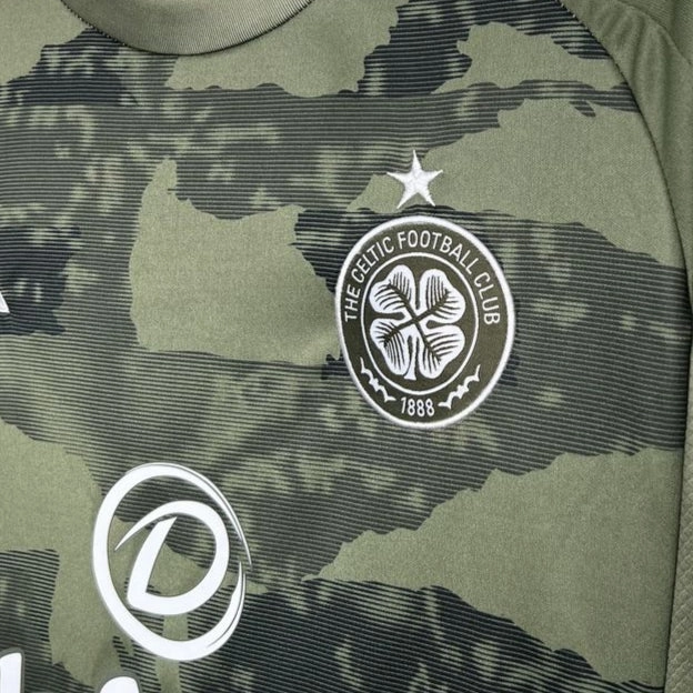 soccer fan pins Camisa Celtic III 24/25 - Verso - Torcedor