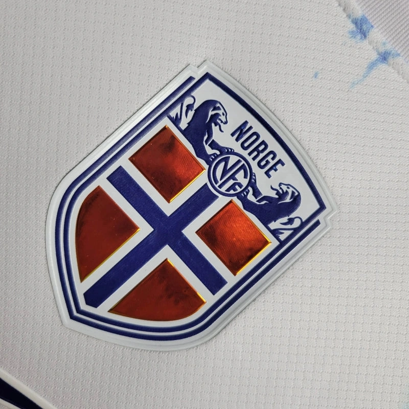 soccer fan pins Camisa Noruega II 24/25 - Verso - Torcedor