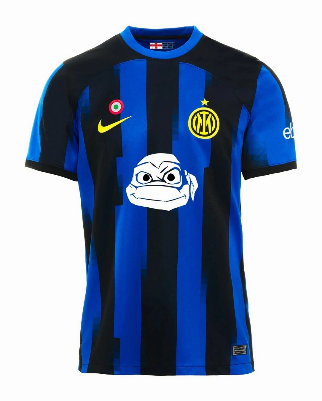 soccer fan posters Camisa Inter de Milo I 23/24 Edio Tartarugas Ninja - Verso - Torcedor soccer supporter badges