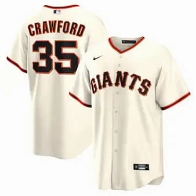soccer fan posters Camisa MLB San Francisco Giants Nike I Torcedor Masculina Bege Brandon Crawford 35 soccer fan cushions