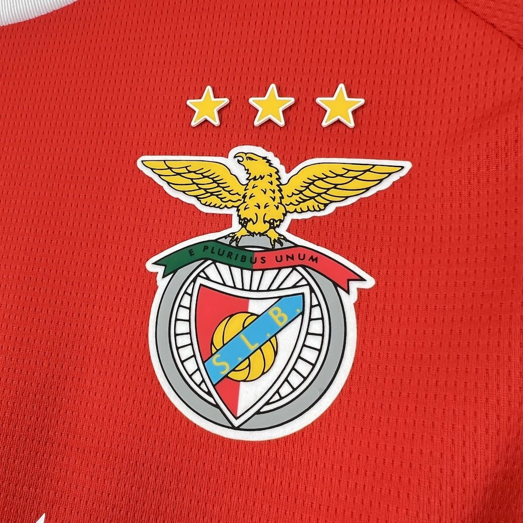 soccer fan scarves Camisa Benfica I 25/26 - Verso - Torcedor