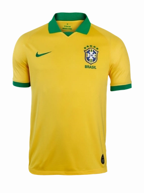 soccer fan scarves Camisa Brasil I 19/20 - Verso - Retr football fan cushions