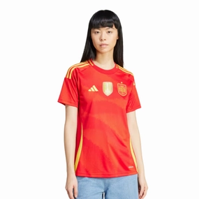 soccer fan scarves Camisa Espanha I 24/25 - Verso - Feminina soccer fan wallets