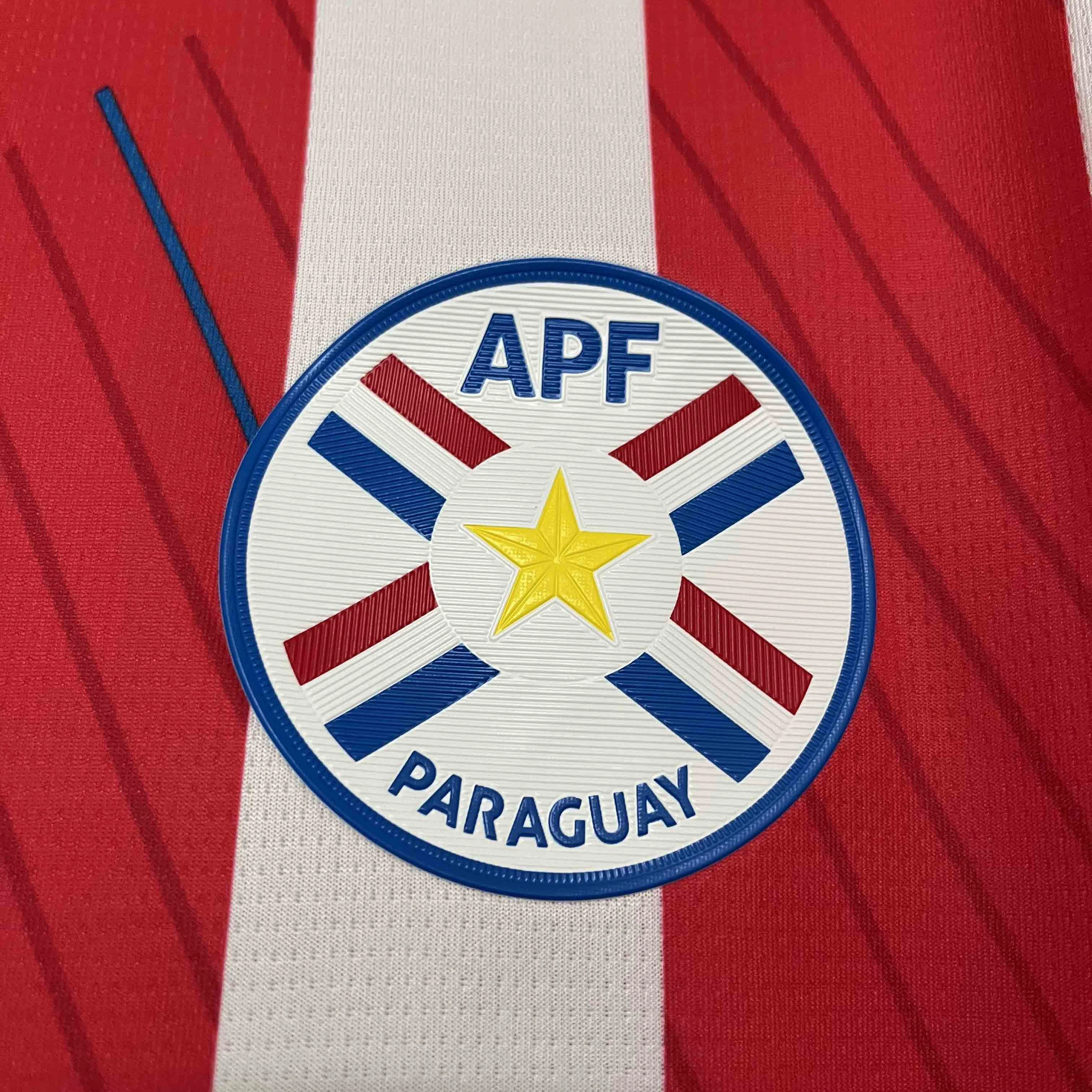 soccer fan wristbands Camisa Paraguay I 24/25 - Verso - Torcedor