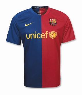 soccer match tickets Camisa Barcelona I 08/09 - Verso - Retr premier league mugs