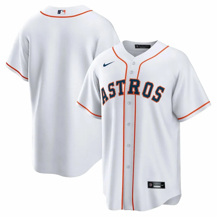 soccer match tickets Camisa MLB Houston Astros Nike White Home Torcedor Masculina Branca premier league hoodies