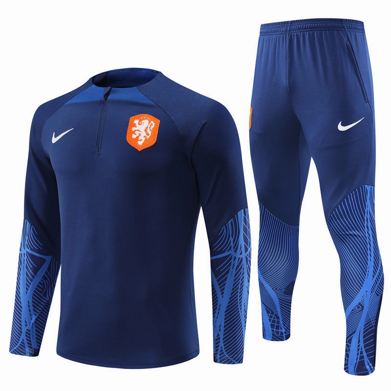 soccer supporter badges Conjunto Holanda 22/23 - Verso - Agasalho premier league socks