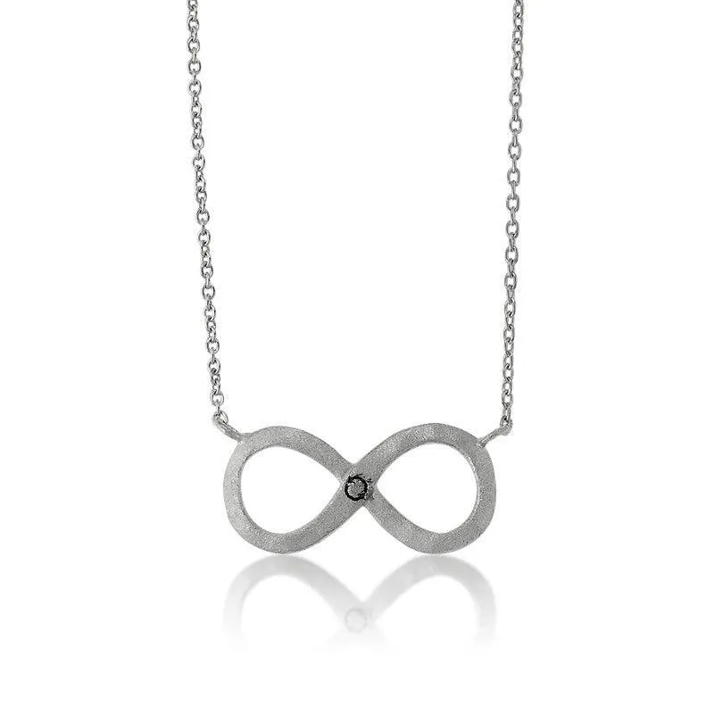 Sterling Silver Infinity Necklace