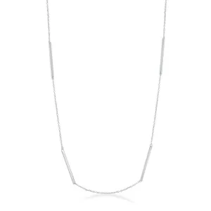 Sterling Silver Multiple Bar Necklace