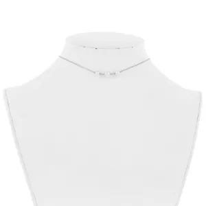 Sterling Silver Three Station Freshwater Pearls Choker Necklace