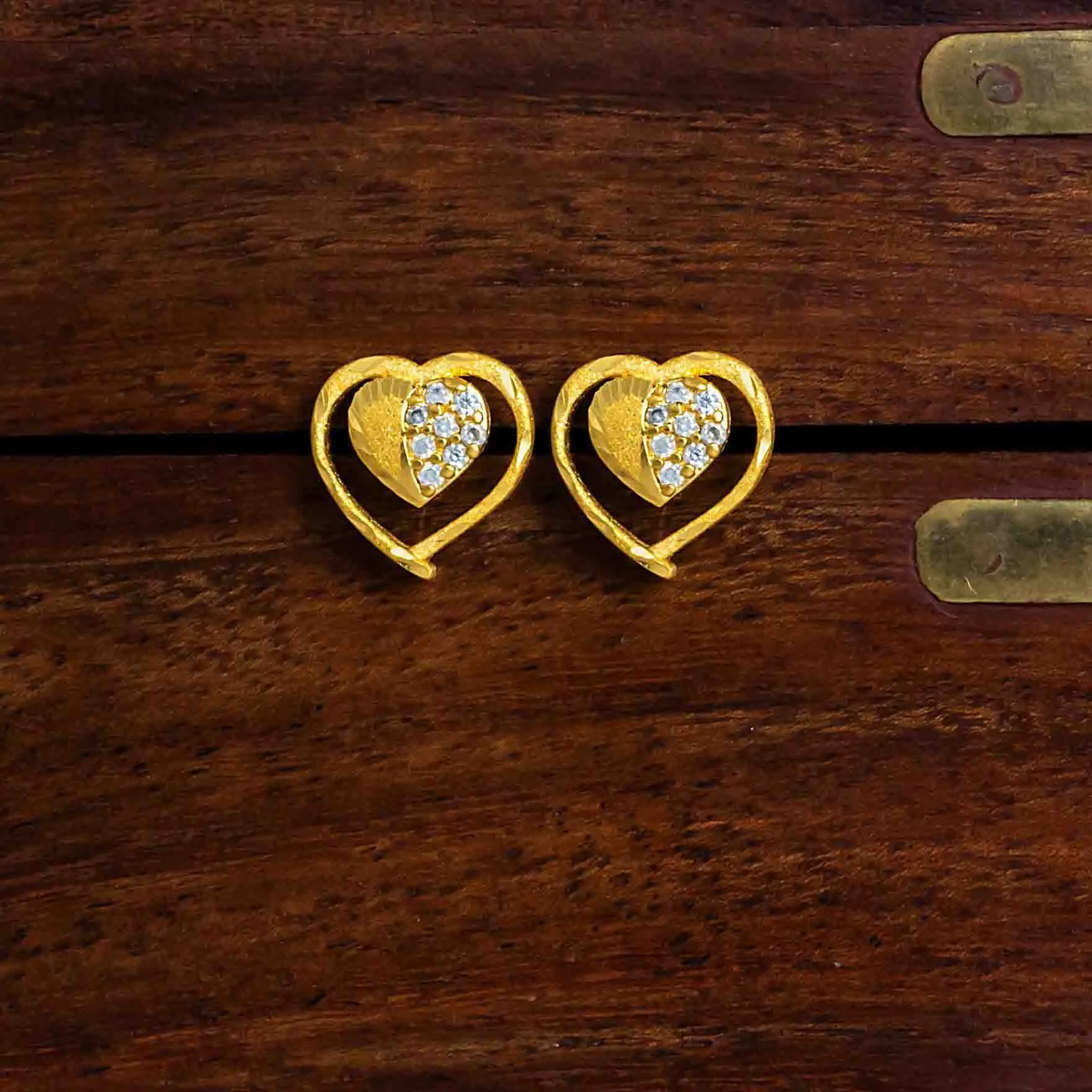 Stone Earring PSST393W-001