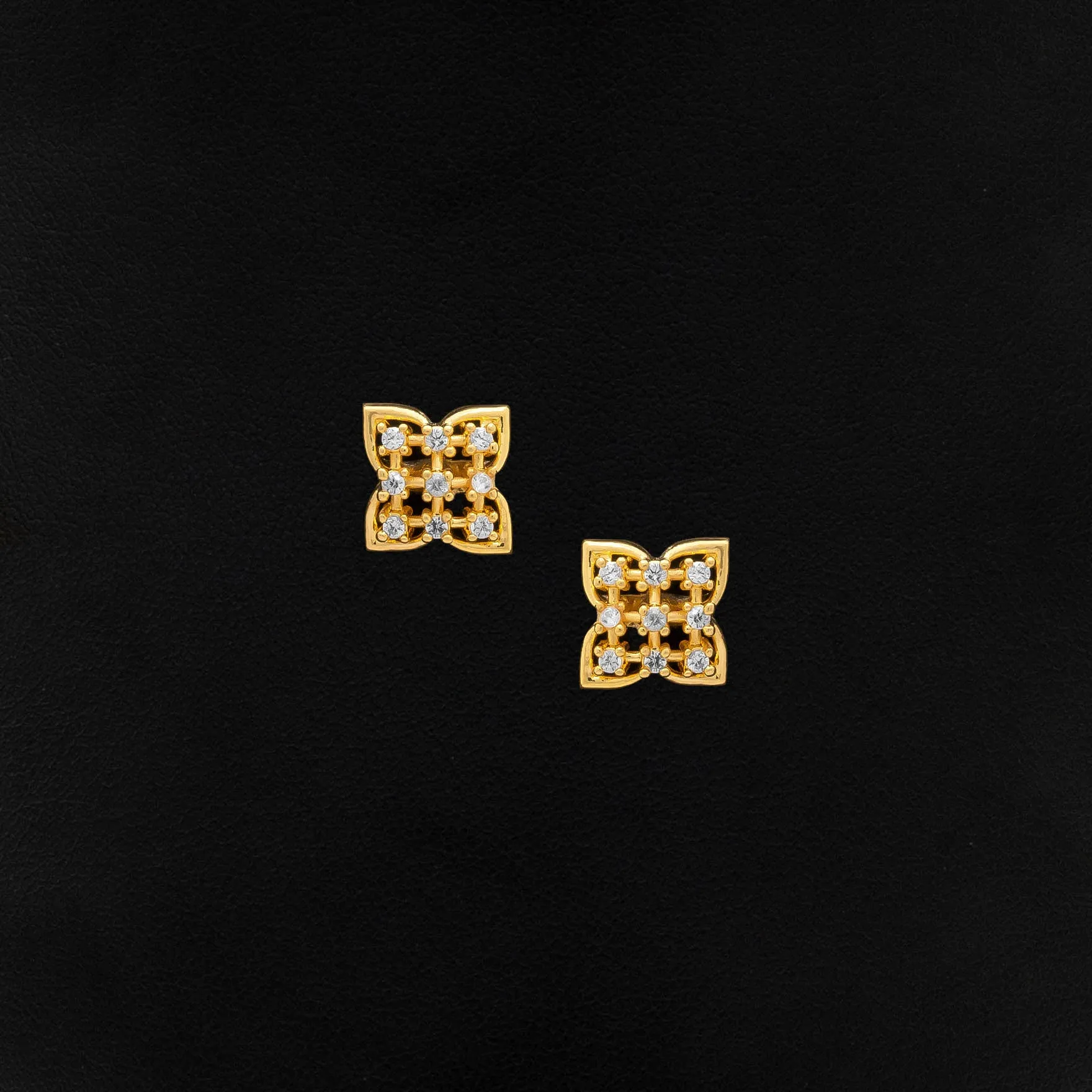 STONE EARRING PSST512W-001