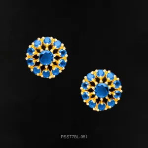 Stone Earring PSST7BL-051