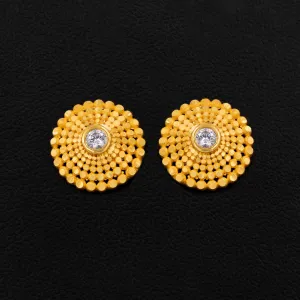 Stone earring PSST91W-09