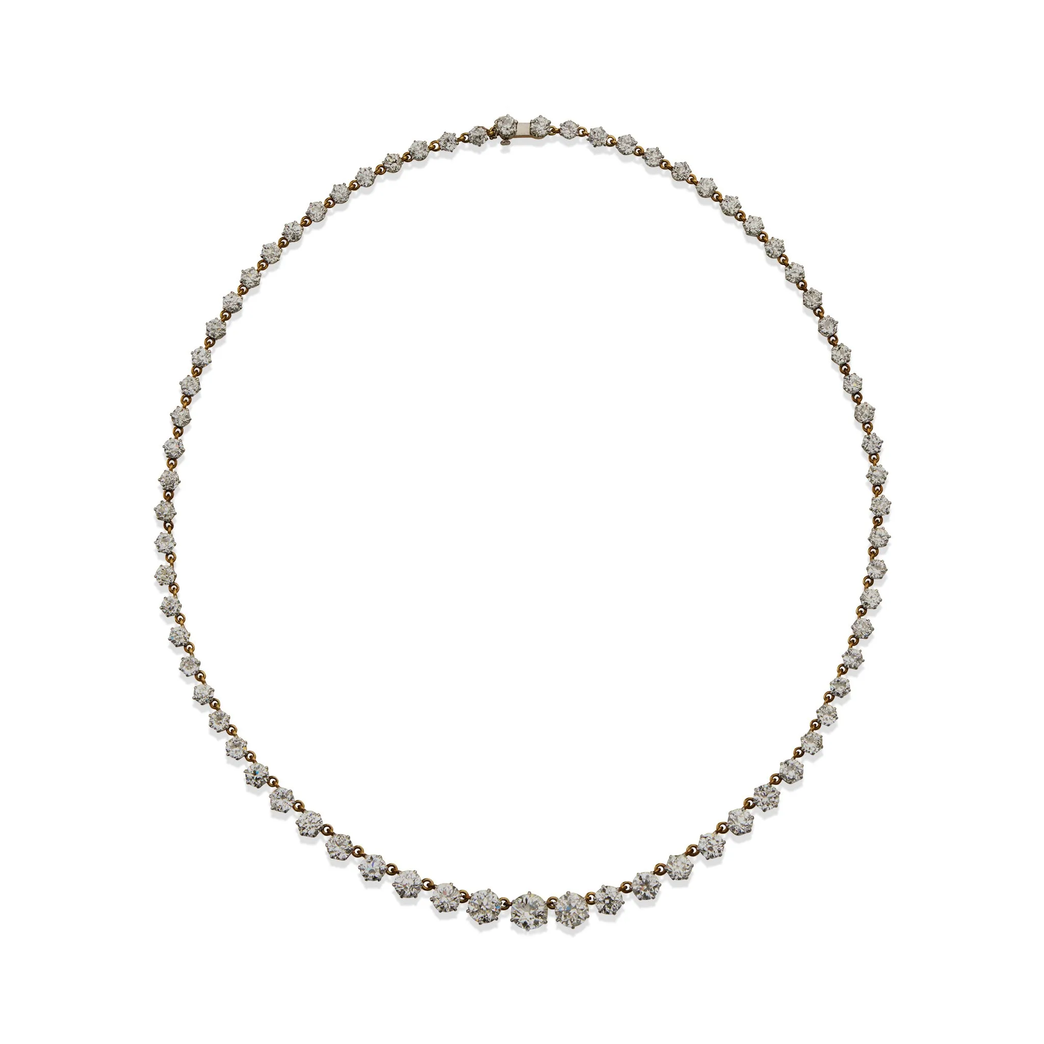 Thos. Kirkpatrick Diamond Rivire Necklace