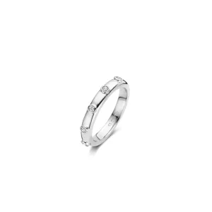 Ti Sento Bezel Set Ring