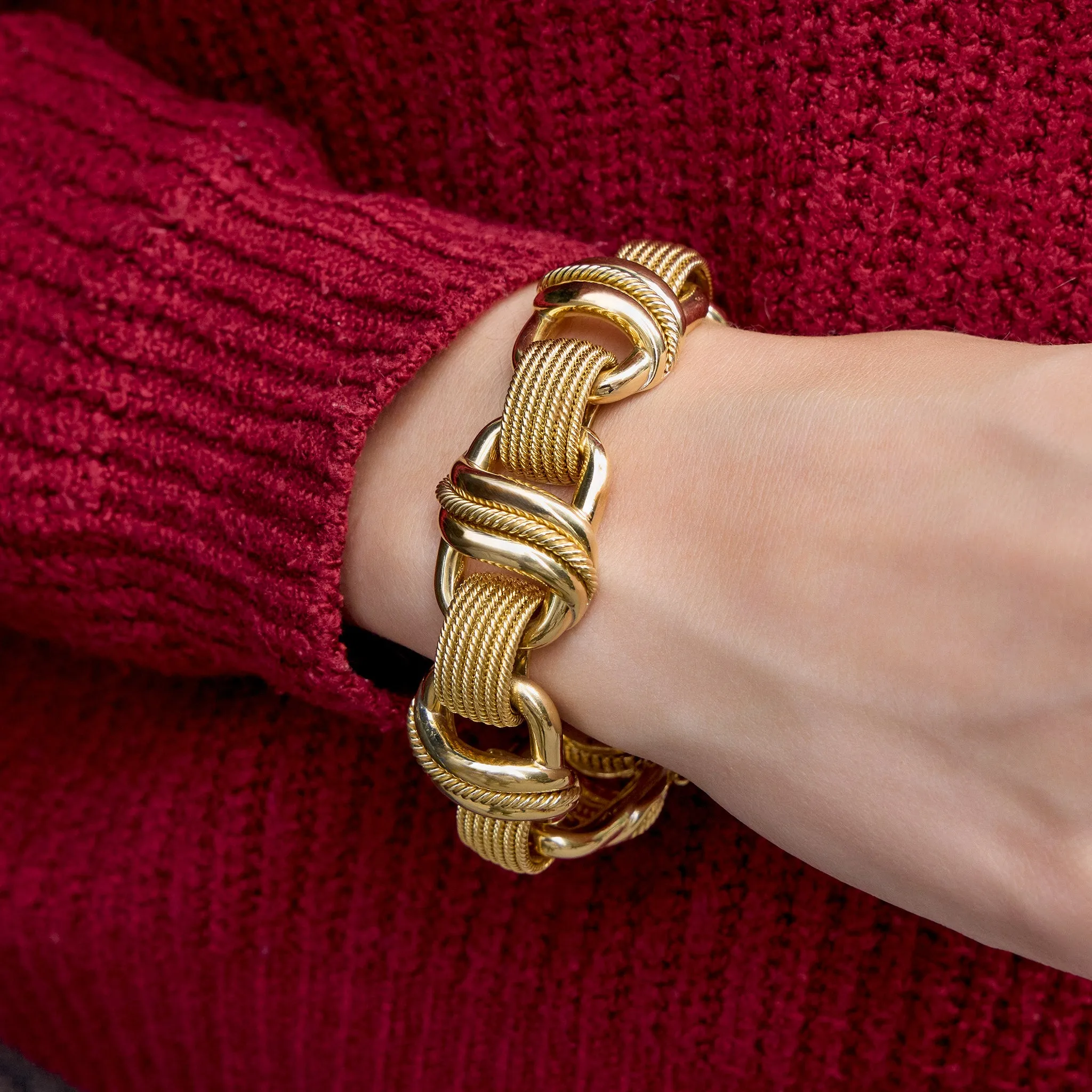 Tiffany & Co. 1960s 18K Gold Bracelet