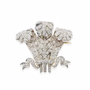Tiffany & Co. Edwardian Prince of Wales Brooch