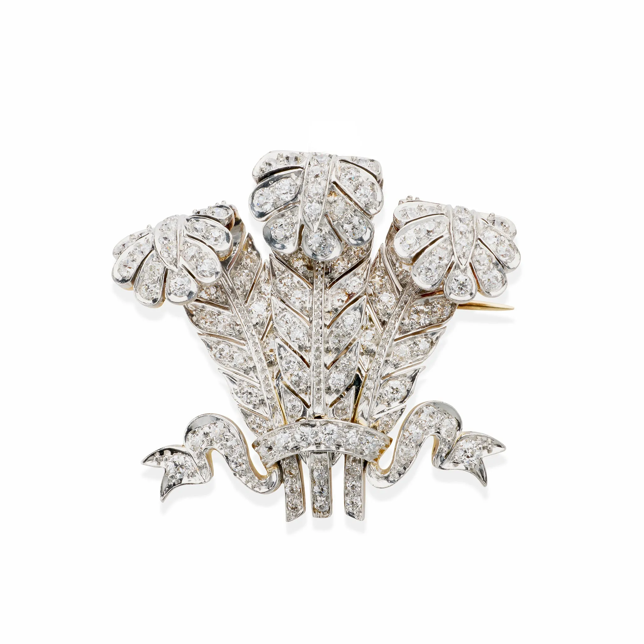 Tiffany & Co. Edwardian Prince of Wales Brooch