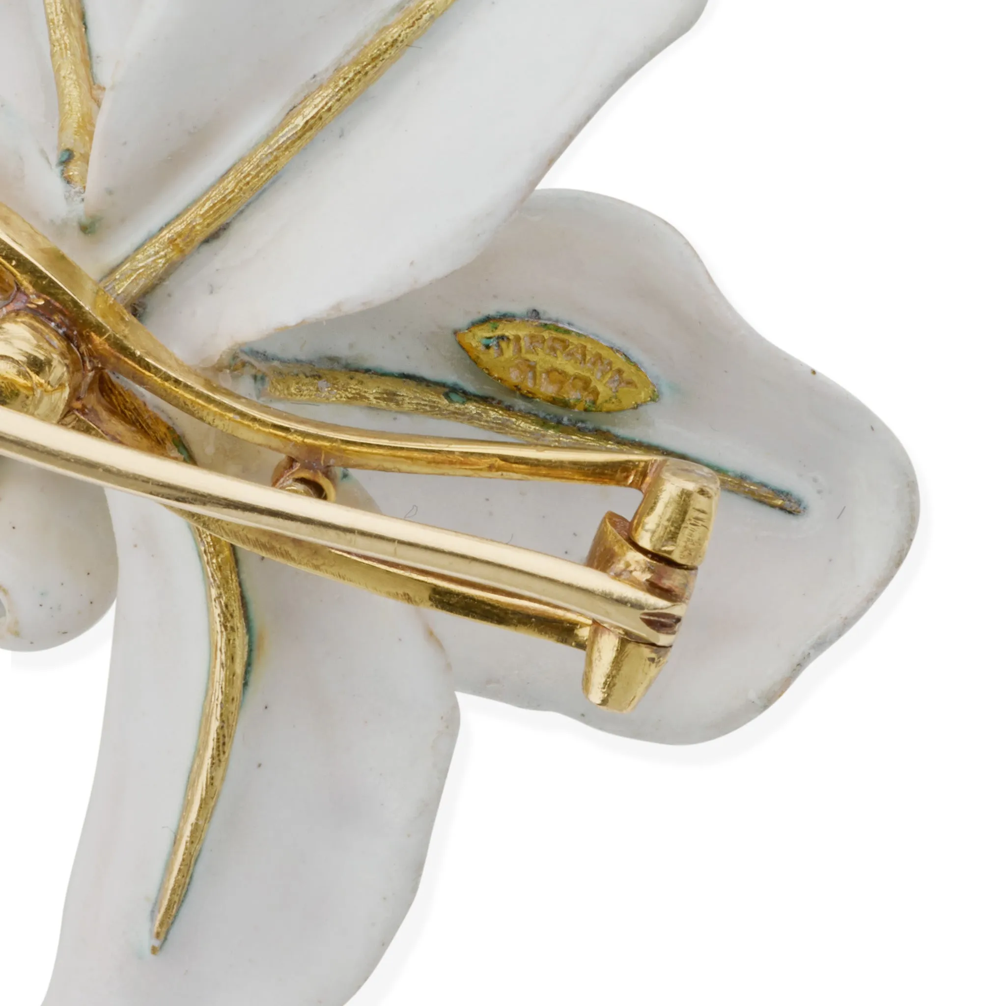 Tiffany & Co. Orchid Brooch, attributed to Paulding Farnham