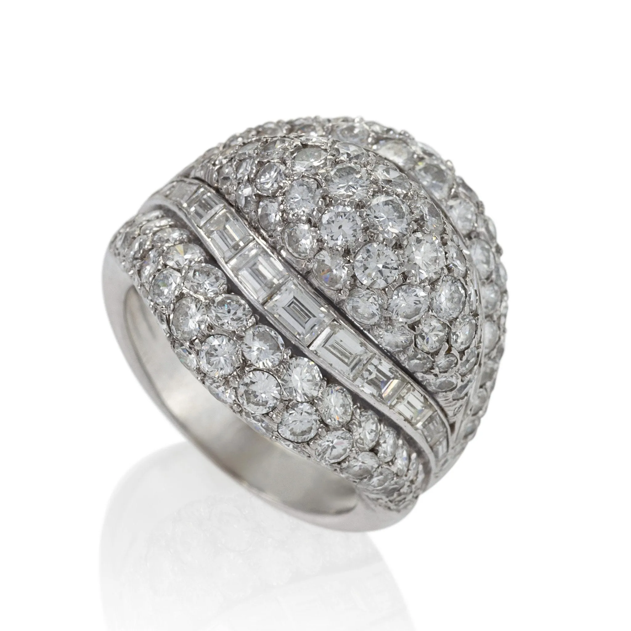 Van Cleef & Arpels Diamond Bomb Ring