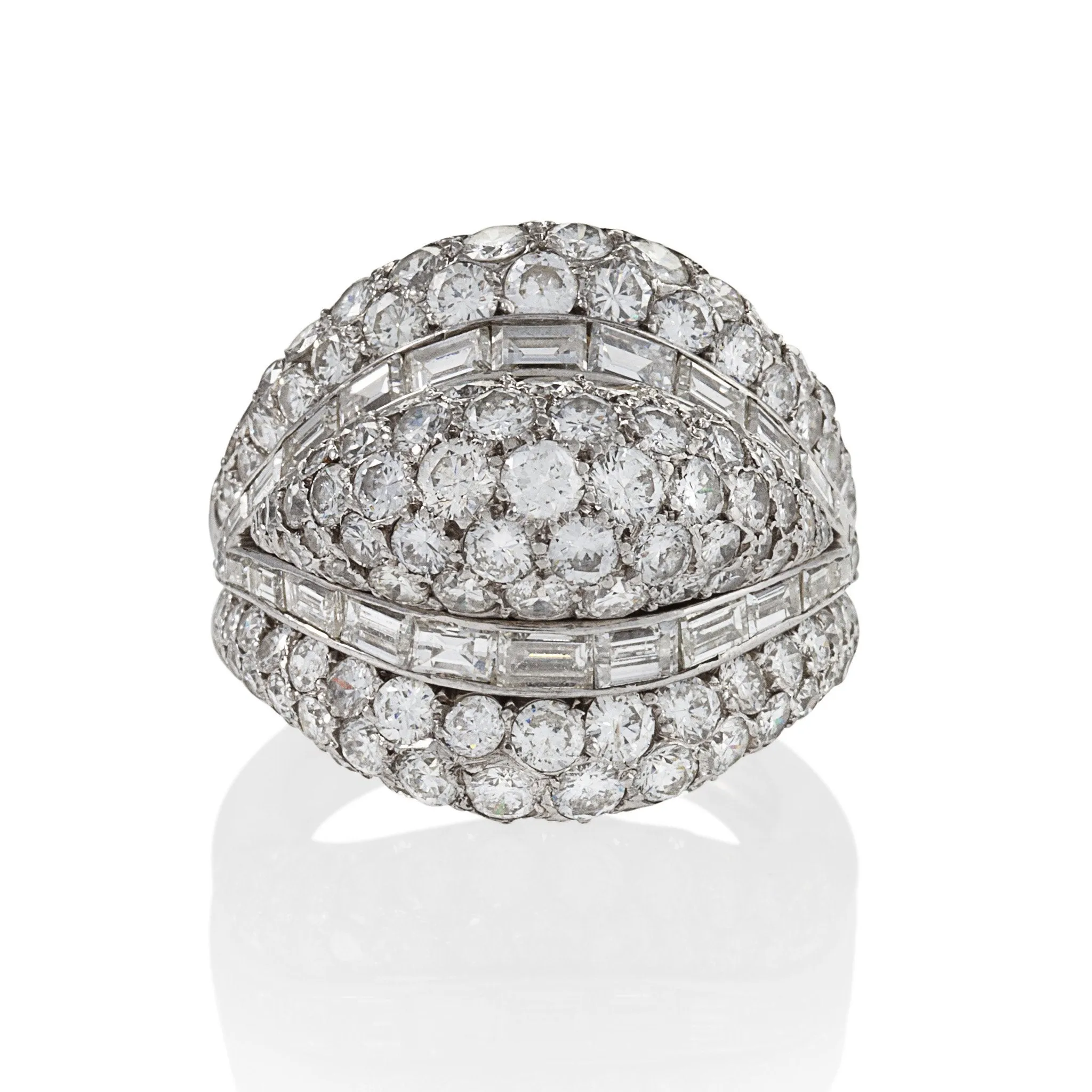 Van Cleef & Arpels Diamond Bomb Ring