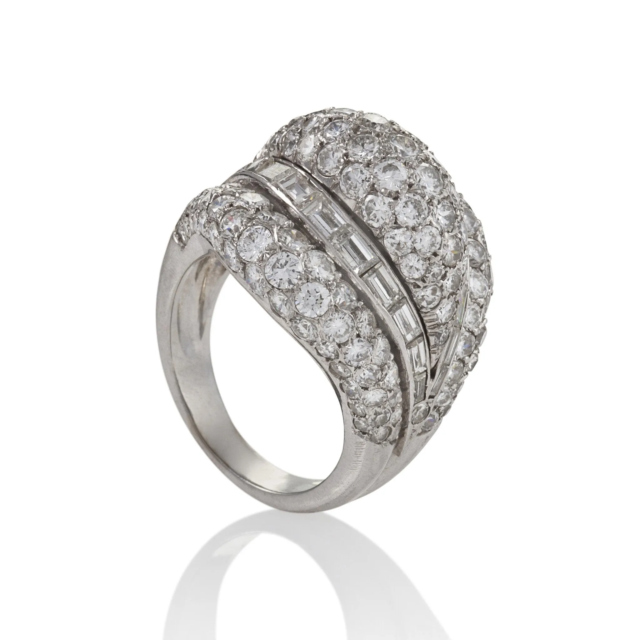 Van Cleef & Arpels Diamond Bomb Ring