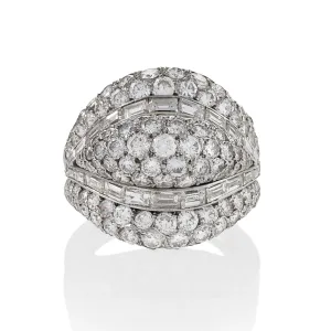 Van Cleef & Arpels Diamond Bomb Ring