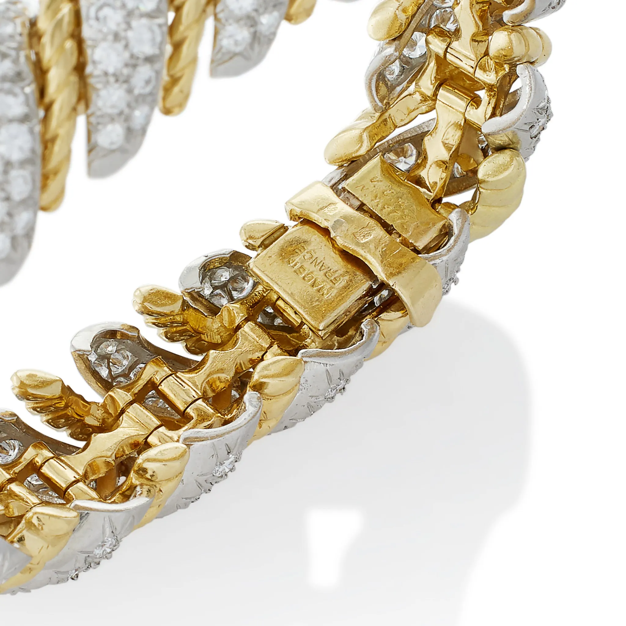 Van Cleef & Arpels Paris Ropetwist Diamond Bracelet, Verger Frres