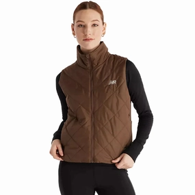Vegetarian Women's New Balance Quilted Vest Bottoms