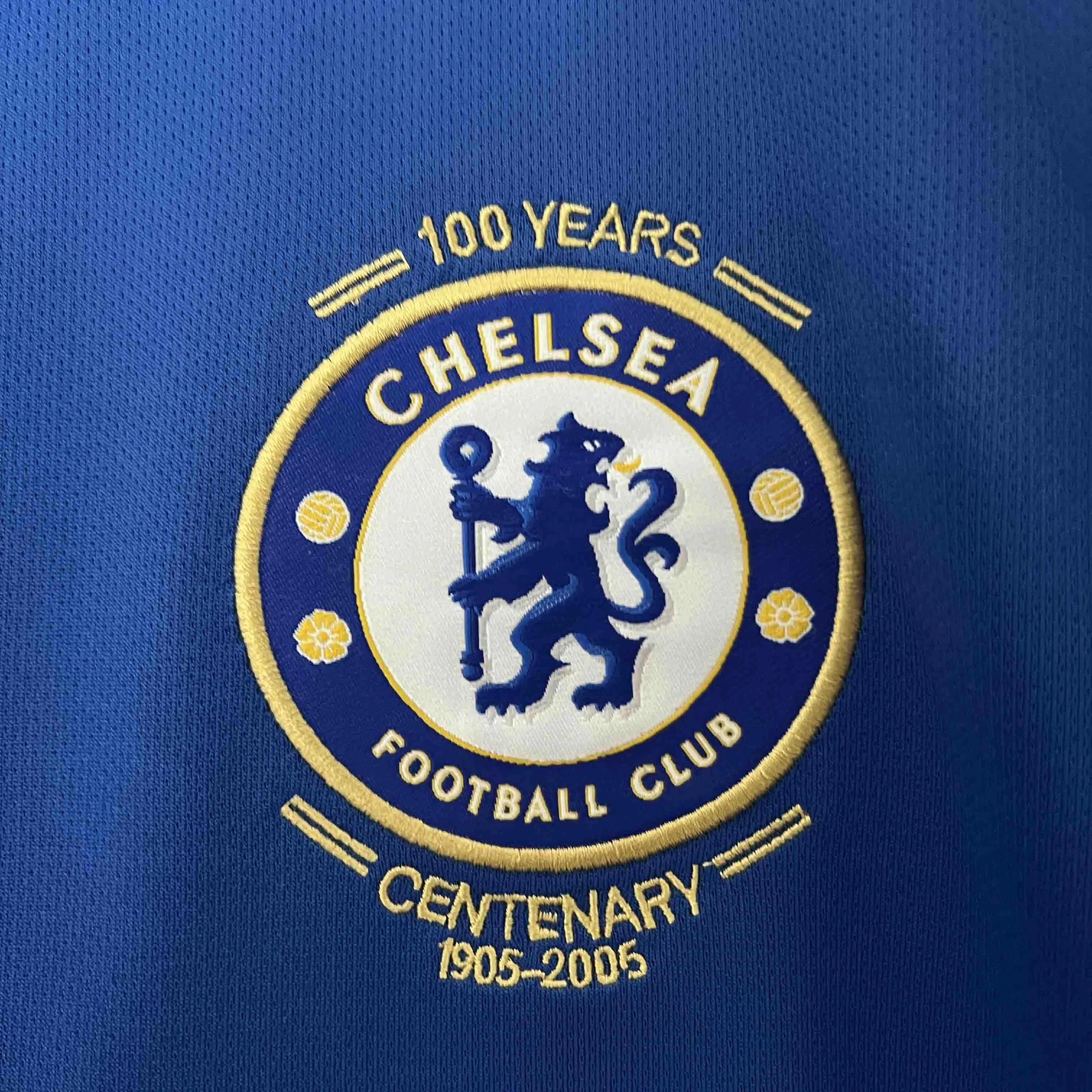 vintage football shirts Camisa Chelsea I 05/06 - Verso - Retr